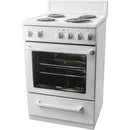  Danby 24-inch Freestanding Electric Range with Even Baking DERM240WC IMAGE 1