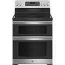  GE 30-inch Freestanding Electric Range with Convection Technology JBS86SPSS IMAGE 1