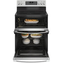  GE 30-inch Freestanding Electric Range with Convection Technology JBS86SPSS IMAGE 3