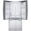  LG 30-inch, 21.8 cu.ft. Freestanding French 3-Door Refrigerator with External Water Dispensing System LRFWS2200S IMAGE 4