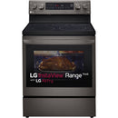  LG 30-inch, 6.3 cu.ft. Freestanding Electric Range with Wi-Fi Connectivity LREL6325D IMAGE 1