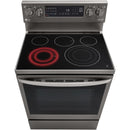  LG 30-inch, 6.3 cu.ft. Freestanding Electric Range with Wi-Fi Connectivity LREL6325D IMAGE 8