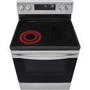  LG 30-inch Freestanding Electric Range with SmartDiagnosis™ LREL6321S IMAGE 5