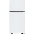  LG 30-inch, 20.2 cu.ft. Freestanding Top Freezer Refrigerator with Smart Diagnosis™ LTCS20020W IMAGE 1