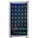  Danby 36-Bottle Freestanding Wine Cooler with LED Lighting DWC036A1BSSDB-6 IMAGE 2