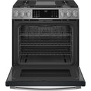  GE Profile 30-inch Slide-In Gas Range with Wi-Fi Connect PCGS930YPFS IMAGE 2