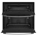  GE Profile 30-inch Built-In Wall Oven with Twin Flex Convection PTS9200SNSS IMAGE 2