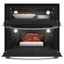  GE Profile 30-inch Built-In Wall Oven with Twin Flex Convection PTS9200SNSS IMAGE 3