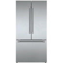  Thermador 36-inch Freestanding French 3-Door Refrigerator with Home Connect™ T36FT820NS IMAGE 1