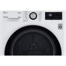  LG 4.2 cu.ft. Electric Dryer with ThinQ® Technology DLHC1455W IMAGE 3