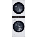  LG Stacked Washer/Dryer Electric Laundry Center with Center Control™ WKE100HWA IMAGE 1