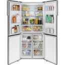  Haier 16.4 cu. ft. Counter-Depth French 4-Door refrigerator QHE16HYPFS IMAGE 3