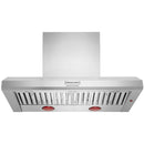  KitchenAid 48-inch Commercial-Style Wall Mount Hood Shell KVWC958KSS IMAGE 1