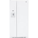  GE 33-inch, 23 cu. ft. Side-By-Side Refrigerator with Water and Ice Dispensing System GSS23GGPWW IMAGE 1