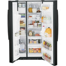  GE 33-inch, 23 cu. ft. Side-By-Side Refrigerator with Water and Ice Dispensing System GSS23GGPBB IMAGE 3