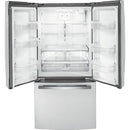  GE 33-inch, 18.6 cu. ft. Counter-Depth French-Door Refrigerator GWE19JYLFS IMAGE 3