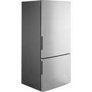  GE 32-inch, 17.7 cu.ft. Counter-Depth Bottom Freezer Refrigerator with LED Lighting GBE17HYRFS IMAGE 2