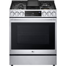  LG STUDIO Studio 30-inch Slide-in Gas Range with Convection Technology LSGS6338F IMAGE 1