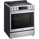  LG STUDIO Studio 30-inch Freestanding Electric Slide-in Range with ProBake Convection ™ Technology LSES6338F IMAGE 2