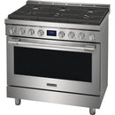  Frigidaire Professional 36-inch Freestanding Gas Range with True Convection Technology PCFG3670AF IMAGE 3