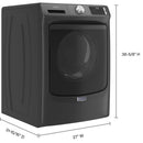  Maytag 5.2 cu. ft. Front Loading Washer with Affresh Cycle MHW5630MBK IMAGE 8
