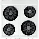  Frigidaire 24-inch Freestanding Electric Range with Convection Technology FCFC241CAW IMAGE 4