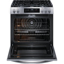  Frigidaire 30-inch Freestanding Gas Range FCFG3083AS IMAGE 3