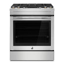  JennAir 30-inch Slide-in Dual Fuel Range with Downdraft Ventilation JDS1750ML IMAGE 1