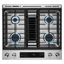 JennAir 30-inch Slide-in Dual Fuel Range with Downdraft Ventilation JDS1750ML IMAGE 3