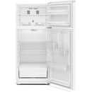  Amana 28-inch, 16.4 cu. ft. Freestanding Top Freezer Refrigerator ARTX3028PW IMAGE 2