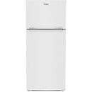  Whirlpool 28-inch, 16.6 cu. ft. Freestanding Top Freezer Refrigerator WRTX5028PW IMAGE 1