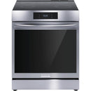  Frigidaire Gallery 30-inch Front Control Induction Range with Total Convection GCFI306CBF IMAGE 1