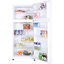  Epic 28-inch, 14.8 cu. ft. Freestanding Top Freezer Refrigerator EFF148W-1 IMAGE 4