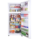  Epic 28-inch, 14.8 cu. ft. Freestanding Top Freezer Refrigerator EFF148W-1 IMAGE 5