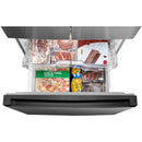  Midea 18.4 cu. ft. French 3-Door Refrigerator MRF18B4AST IMAGE 3