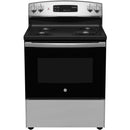  GE 30-inch Freestanding Electric Range JCBS350SVSS IMAGE 1