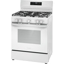  Frigidaire 30-inch Freestanding Gas Range with Even Baking Technology FCRG3062AW IMAGE 4