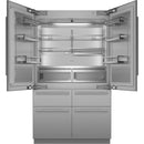  Thermador 48-inch, 26.7 cu. ft. Built-in French 6-Door Refrigerator with Home Connect T48BT110NS IMAGE 2