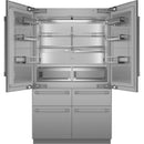 Thermador 48-inch, 26.7 cu. ft. Built-in French 6-Door Refrigerator with Home Connect T48BT120NS IMAGE 2