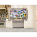  Thermador 48-inch, 26.7 cu. ft. Built-in French 6-Door Refrigerator with Home Connect T48BT120NS IMAGE 7