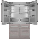  Thermador 48-inch, 26.7 cu. ft. Built-in French 6-Door Refrigerator with Home Connect T48IT100NP IMAGE 2