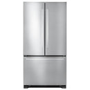  JennAir Noir 36-inch, 21.9 cu. ft. Freestanding French 3-Door Refrigerator with Ice Maker JFFCF72DKM IMAGE 1