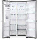  LG 36-inch, 22.5 cu. ft. Counter-Depth Side-by-Side Refrigerator with Ice and Water Dispensing System LS23C4230V IMAGE 3
