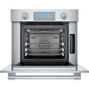  Thermador 30-inch, 2.8 cu. ft. Built-in Single Wall Oven with Steam Convection PODS301B IMAGE 2
