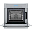  Thermador 30-inch, 2.8 cu. ft. Built-in Single Wall Oven with Steam Convection MEDS301BS IMAGE 2