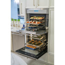  Thermador 30-inch, 7.3 cu. ft. Built-in Double Wall Oven with Steam Convection MEDS302BS IMAGE 10