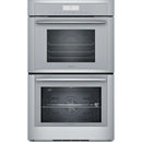  Thermador 30-inch, 7.3 cu. ft. Built-in Double Wall Oven with Steam Convection MEDS302BS IMAGE 1