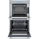  Thermador 30-inch, 7.3 cu. ft. Built-in Double Wall Oven with Steam Convection MEDS302BS IMAGE 2