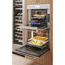  Thermador 30-inch, 7.3 cu. ft. Built-in Double Wall Oven with Steam Convection MEDS302BS IMAGE 7