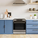  Danby 30-inch Slide-in Induction Range with True European Convection DIRC300BSSC IMAGE 9